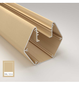 Linearlampe Pendelleuchte LED - PACO Elfenbein - 0,5 m - 1m - 1,5m - 2m