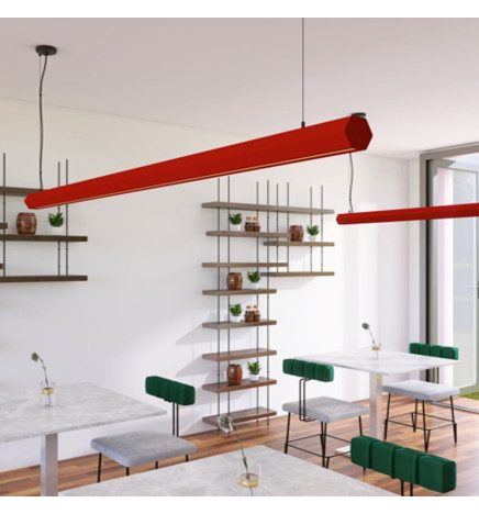Lineær lampe LED - anheng - PACO Tomat rød - 0,5m - 1m - 1,5m - 2m