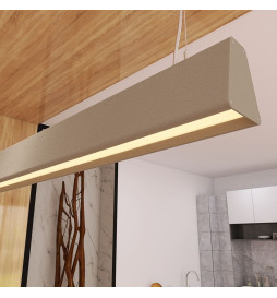 Linjär lampa LED - hängande - CARMEN patinagrön - 0,5 m - 1m - 1,5m - 2m