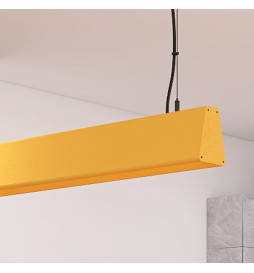 Linearlampe Pendelleuchte LED - CARMEN steingrau- 0,5 m - 1m - 1,5m - 2m