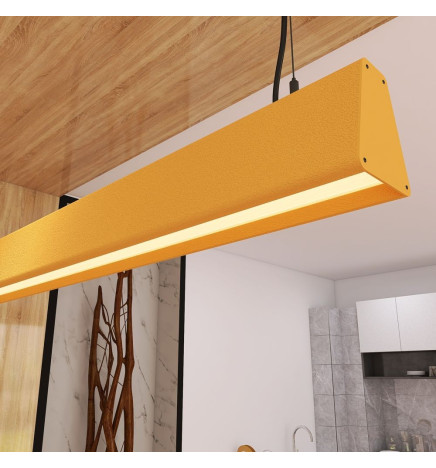 Linear Lamp Pendant LED - CARMEN stone gray- 0.5m - 1m - 1.5m - 2m