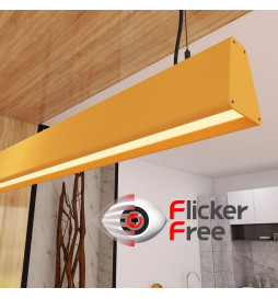 Lampada lineare Sospensione LED - CARMEN Grigio pietra- 0.5m - 1m - 1.5m - 2m