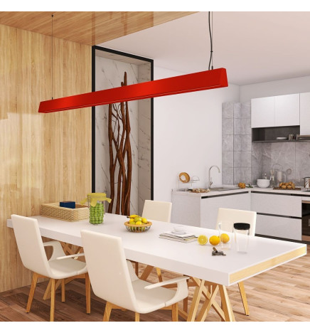 Linear Lamp Pendant LED - CARMEN pastel yellow- 0.5m - 1m - 1.5m - 2m