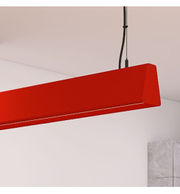 Linearlampe Pendelleuchte LED - CARMEN pastellgelb- 0,5 m - 1m - 1,5m - 2m