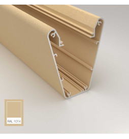 Linjär lampa LED - hängande - CARMEN tomatröd - 0,5 m - 1m - 1,5m - 2m