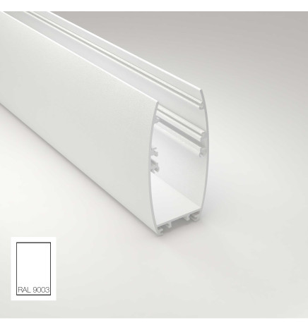 Lineare LED - Deckenaufbauleuchte - RICHARD Weiß - 0,5 m - 1m - 1,5m - 2m