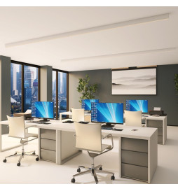 Plafoniera LED lineare - RICHARD Bianco - 0.5m - 1m - 1.5m - 2m