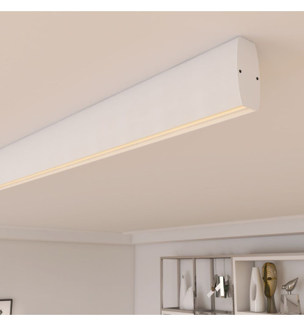 Lineær lampe - overfladeloft - RICHARD Vit - 0,5 m - 1m - 1,5m - 2m