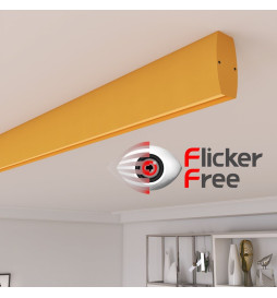 Linear LED Batten - RICHARD pastel yellow - 0.5m - 1m - 1.5m - 2m