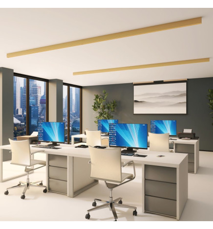 Plafoniera LED lineare - RICHARD Avorio - 0.5m - 1m - 1.5m - 2m