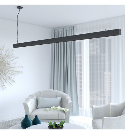 Lineær lampe LED - anheng - RICHARD Svart- 0,5m - 1m - 1,5m - 2m