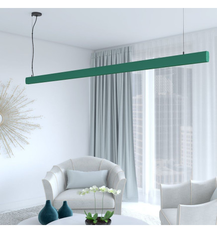 Lampe Linéaire Suspension LED - RICHARD Verde - 0,5m - 1m - 1,5m - 2m