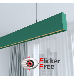 Linearlampe Pendelleuchte LED - RICHARD Grün - 0,5 m - 1m - 1,5m - 2m