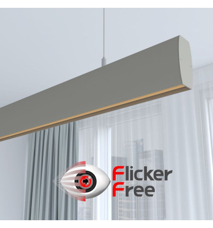 Linjär lampa LED - hängande - RICHARD Vit - 0,5 m - 1m - 1,5m - 2m