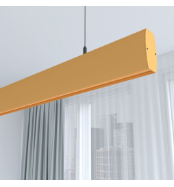 Lineær lampe LED - anheng - RICHARD Pastellgul- 0,5m - 1m - 1,5m - 2m