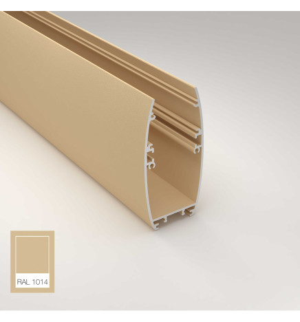 Lampada lineare Sospensione LED - RICHARD Elfenbein - 0.5m - 1m - 1.5m - 2m