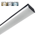 Regleta Lineal Led Negro 120cm 36W BERGEN - CCT Luz Seleccionable