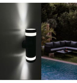 LED- Vegglampe - 18W - SOLNA - Velgbar CCT-farge - IP65