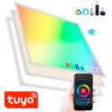 Panel LED 60x60 - Dimable - 40W CCT + RGB + SMART Google - Alexa