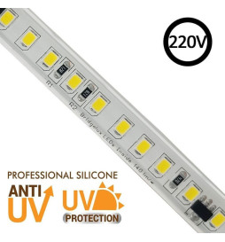 Fita LED 220V | 140xLED/m | 20m | SMD2835 | 2566Lm/M| 19W/M | IP67 | Corte a cada 10cm