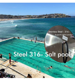 Ampoule LED RGB submersible 36W - DC12V - IP68 + Contrôleur - Acier 316 - RÉSISTANT AUX CHOCS - IK10