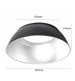 Industriell High Bay LED 200W UFO ENDURANCE OSRAM CHIP DURIS E 2835