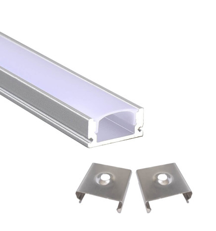 Aluminiumsprofil U 2M