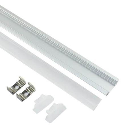 Profil aluminiumsvinger 2mM