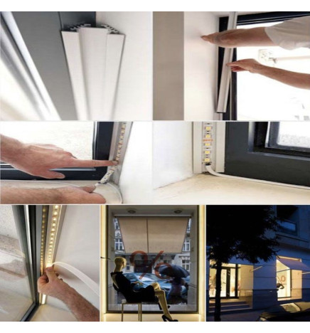 Aluminiums profil L Vinkel 2M