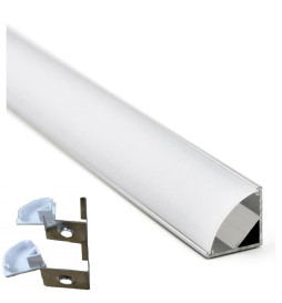 Aluminiumprofil L Vinkel 2M