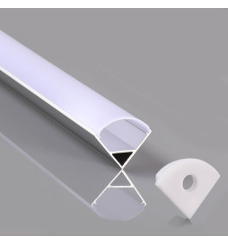 Aluminiumprofil L Vinkel 2M