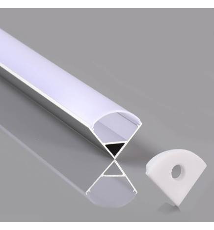 Aluminiums profil L Vinkel 2M