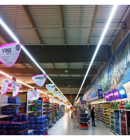 LED-batten - KUNSTNERISK -40W- OSRAM CHIP - Eksklusive og tilpassbare tak - 120cm