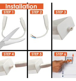 LED-Röhrenstreifen - KÜNSTLERISCH- 40W  - OSRAM CHIP - Exklusive und anpassbare Decken - 120cm
