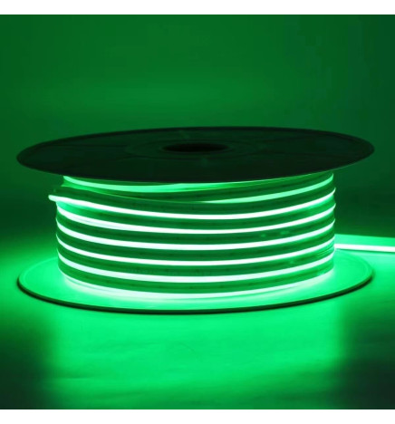 LED Neon 24V - 10W/m - Rull 50m - 6x12mm - PINK