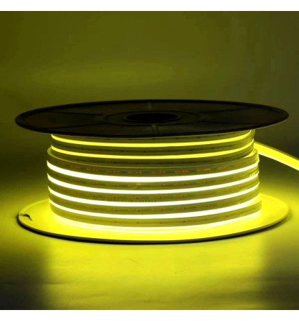 Neon LED flessibile 24V - 10W/m - Bobina 50m - 6x12mm- VERDE