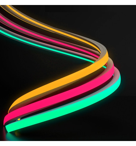 Flexible LED Neon 24V - 10W/m - Coil 50m - 6x12mm - GREEN