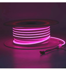 Neon LED Flexível 24V - 10W/m - Bobina 50m - 6x12mm - 6000K