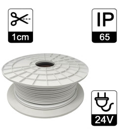 LED-neon 24V - 10W/m - Kela 50m - 6x12mm  - 6000K