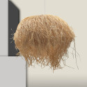 Lámpara Techo Colgante de Rafia casquillo E27 - RAFIA UROA