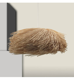 Lámpara Techo Colgante de Ratán casquillo E27 - RATTAN PERAK