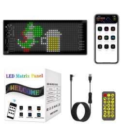 Tela LED Flexível RGB Digital MAGIC FLEX | 512 Pixels | IP65 Externo.