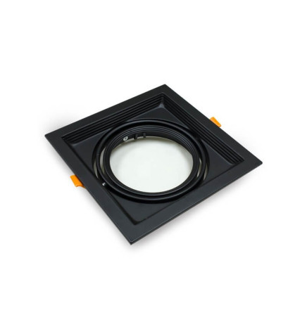 Justerbar svart ram för AR111