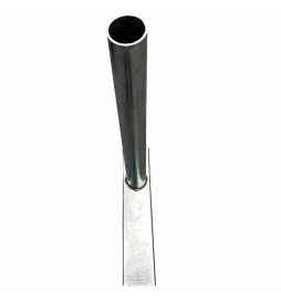 Suporte de poste para Farol - para Coluna e Parede - Aço Galvanizado - 50cm