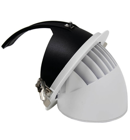 25W Rund Justerbar LED Spotlight - IP20 - 24º - CCT