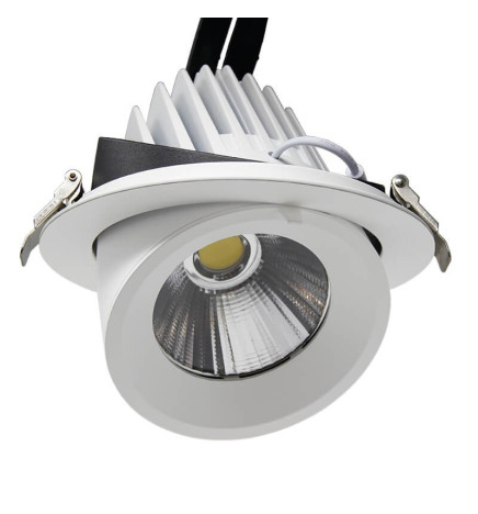 LED Downlight 44W Rund Justerbar - IP20 - 24º - CCT