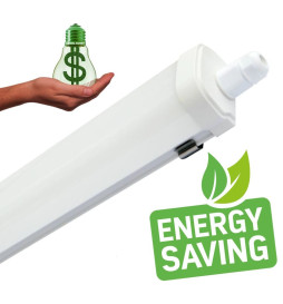 Wasserdichte LED-Leiste 30W - GLOWLUXE - Verbindbar - 120cm - IP65