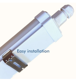 Régua Estanque LED 30W - GLOWLUXE - Interconectável - 120cm - IP65