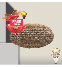 Lampe Suspendue - RATTAN...