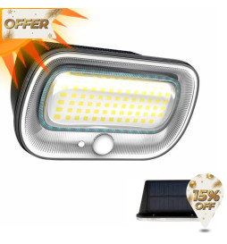 Solar-Wandleuchte RING mit...